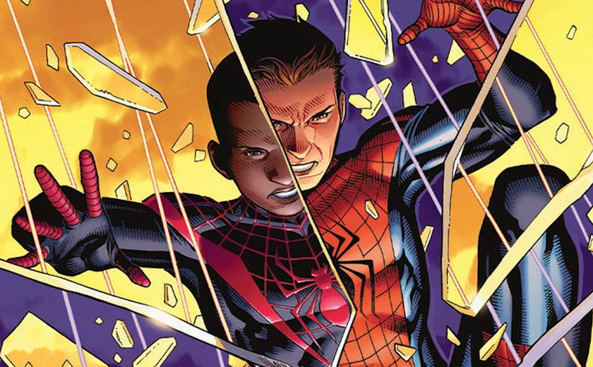 Cover art for the 2012 comic Spider-Man #2 as featured in the Magic The Gathering card Parallel Lives